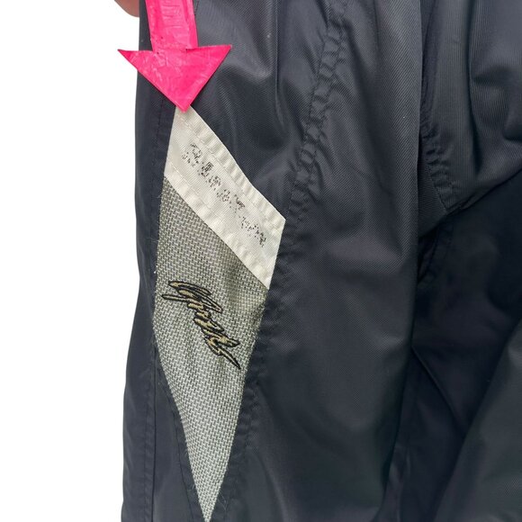 Vintage KAPPA Womens Large Jacket Hooded Black Zipper Retro Robe Di Kappa - Picture 11 of 13